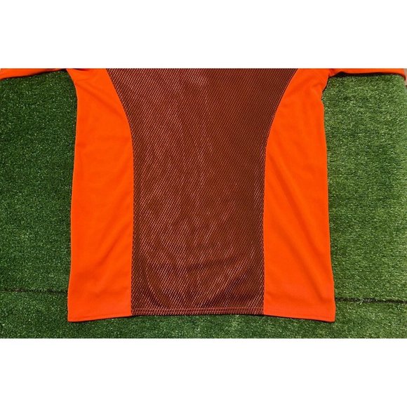 Vintage Cleveland Browns shirt large Nike orange adult 90s Y2K long sleeve - Picture 9 of 11